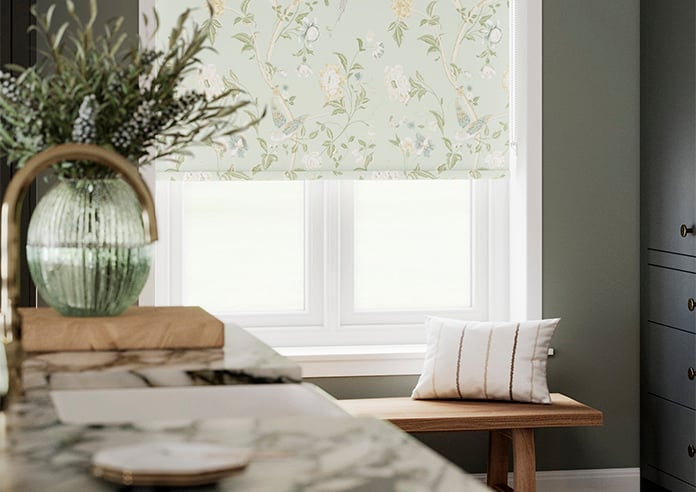 Laura Ashley Summer Palace , Eau De Nil - Roller Blind - Image 5